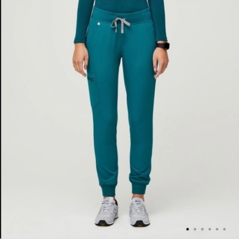 Women's Zamora Jogger Scrub Pants in Pacific Blue - Sz S